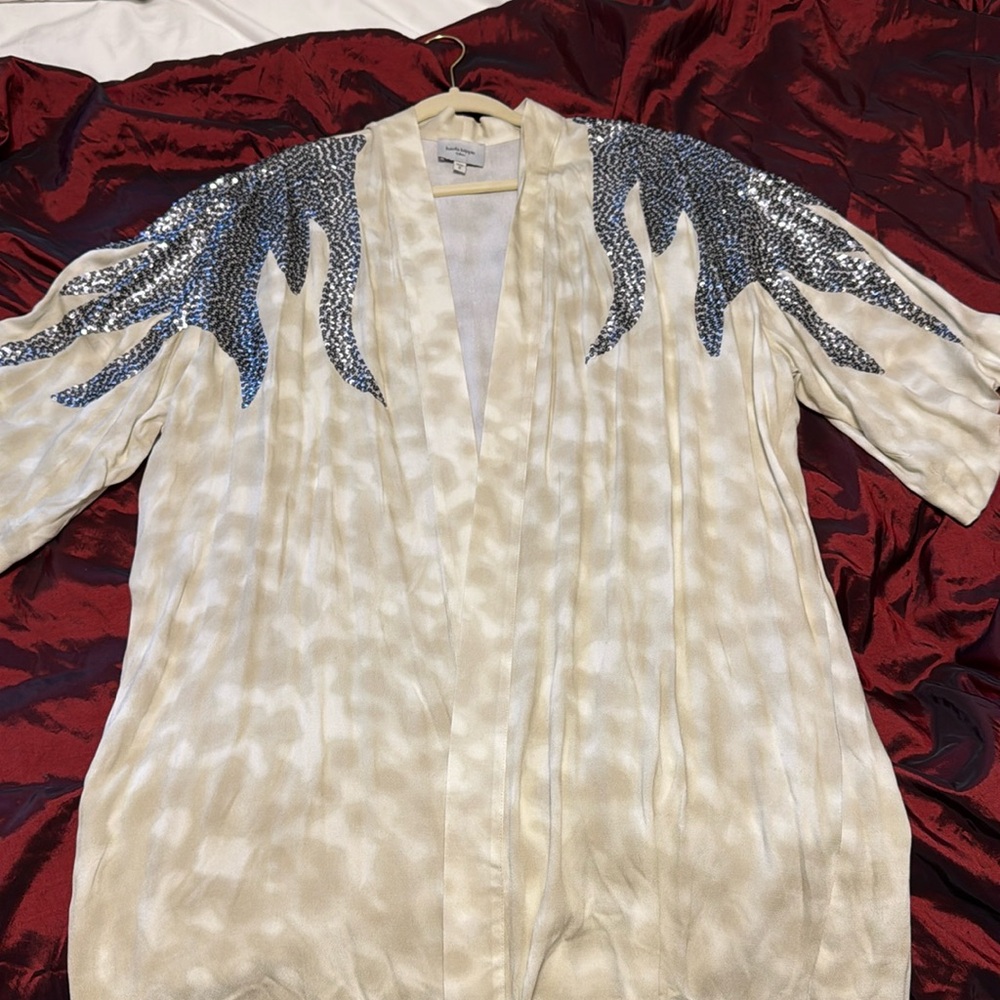Haute Hippie Sequined Kimono Size Small